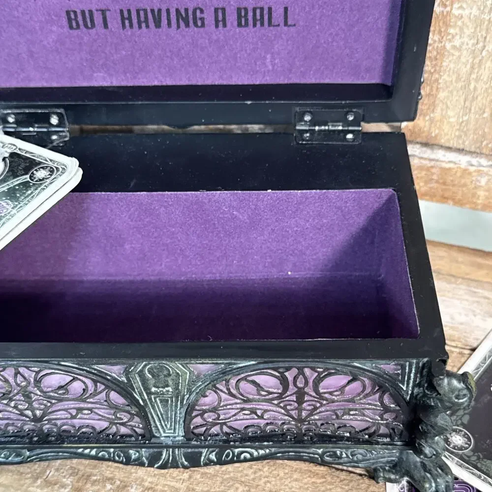 Disney Parks The Haunted Mansion Madame Leota Musical Treasure Jewelry Box New